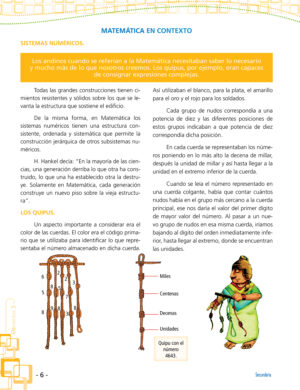 3ro. de Secundaria "MATEMÁTICAS" - Imagen 3
