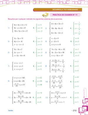 3ro. de Secundaria "MATEMÁTICAS" - Imagen 13