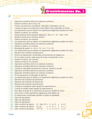 3ro. de Secundaria "MATEMÁTICAS" - Imagen 6