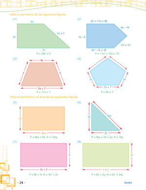 3ro. de Secundaria "MATEMÁTICAS" - Imagen 7