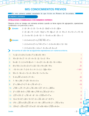 2do. de Secundaria "MATEMÁTICAS" - Imagen 5