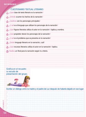 5to. de Secundaria "CONVERSOS LITERATURA" - Imagen 7