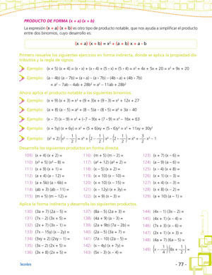 3ro. de Secundaria "MATEMÁTICAS" - Imagen 9