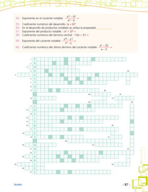 3ro. de Secundaria "MATEMÁTICAS" - Imagen 11